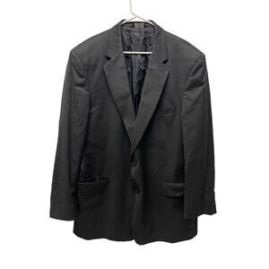 Jos. A. Bank Signature collection Gordon Blazer Wool 2-button black size 48